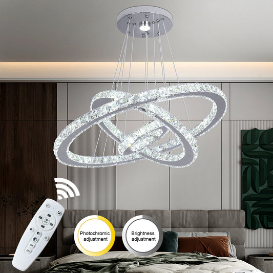 20CM 40CM 60CM MODERN LED RING CHANDELIER