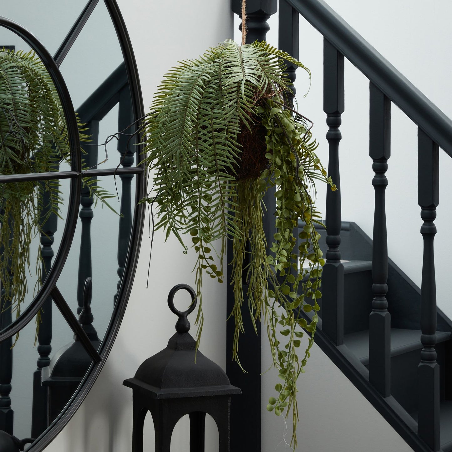 Fern Hanging Basket Arrangement