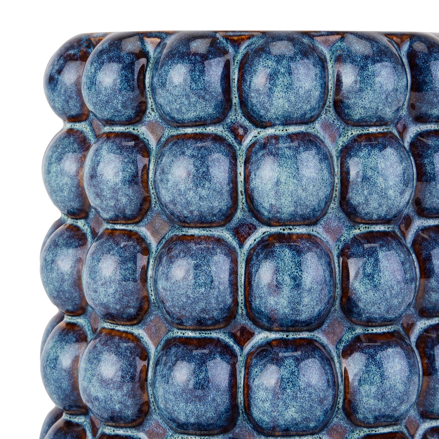 Seville Collection Large Indigo Bubble Planter