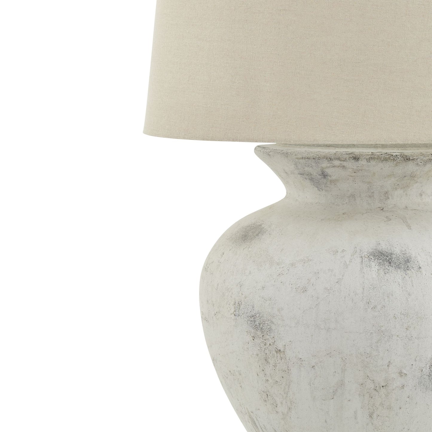 Downton Antique White Lamp