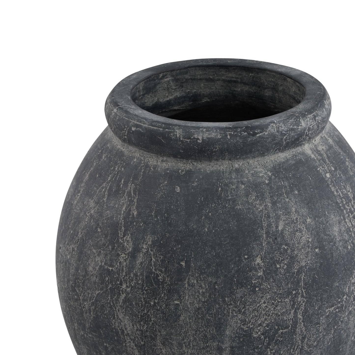 Amalfi Grey Jar Shaped Planter