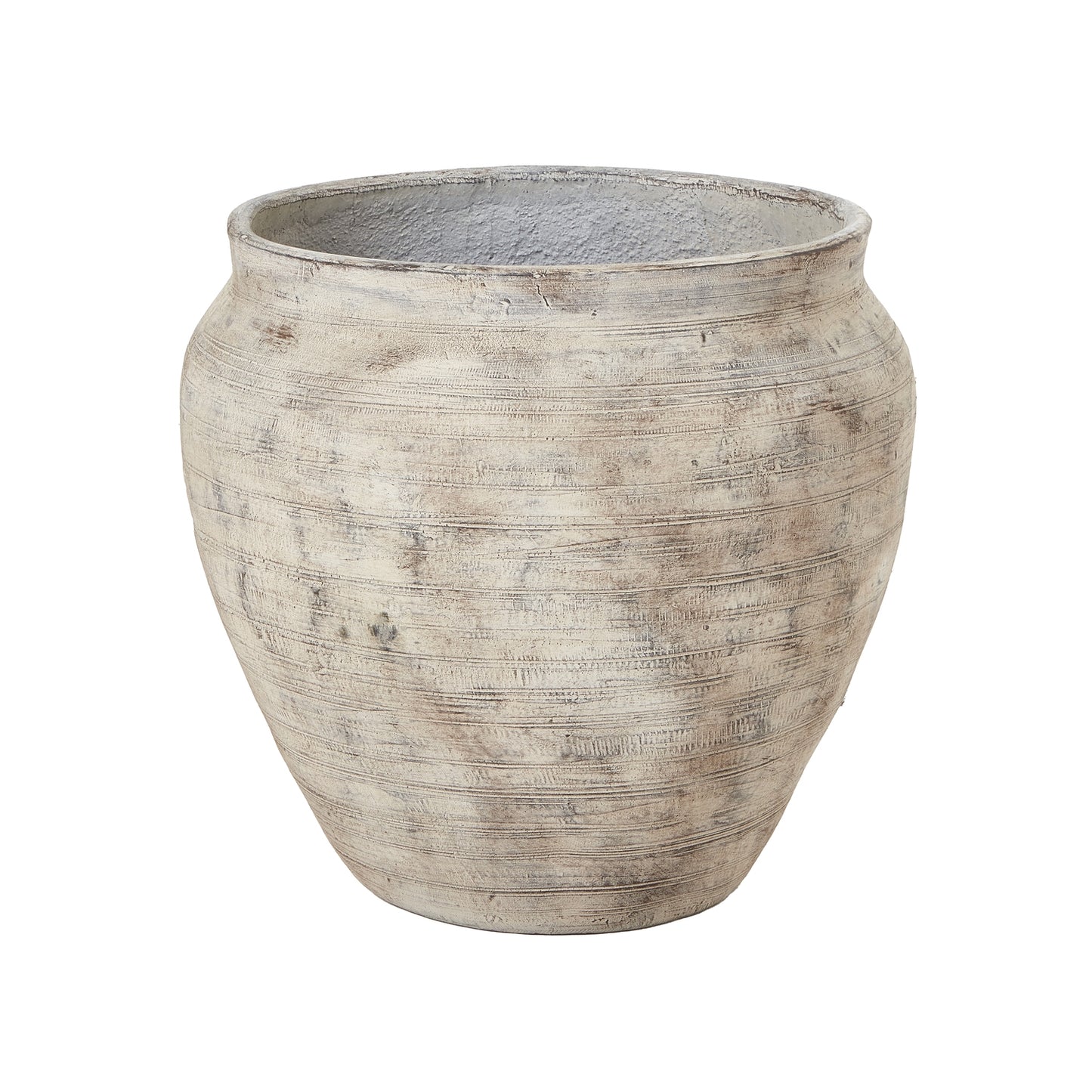 Olympia Mottled Grey Set Of 3 Planters