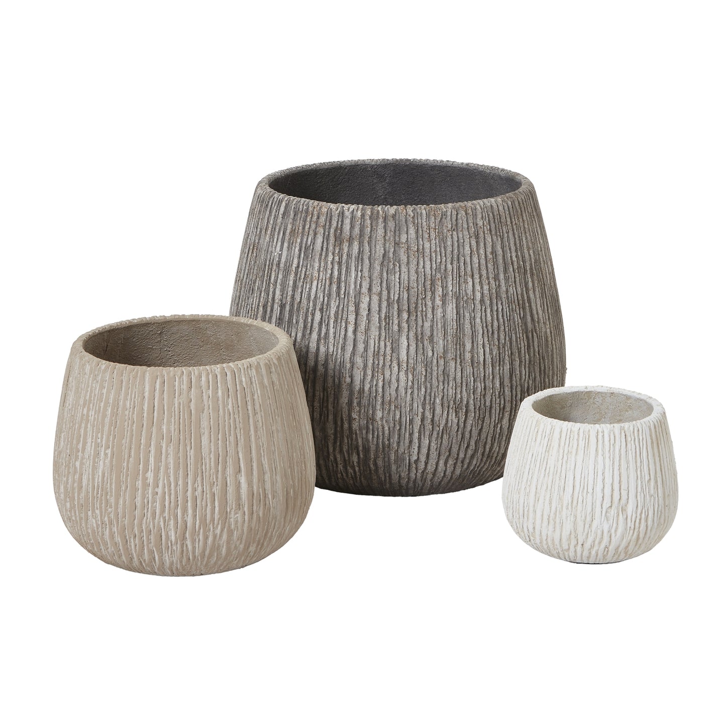 Athena Mixed Set Of 3 Planters